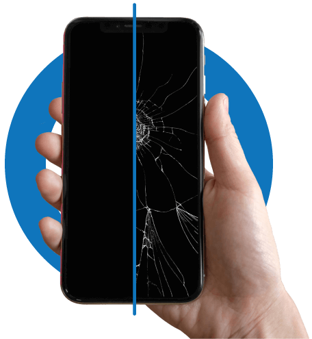  yarısı Kırılmış Apple 15 Pro fotoğrafı